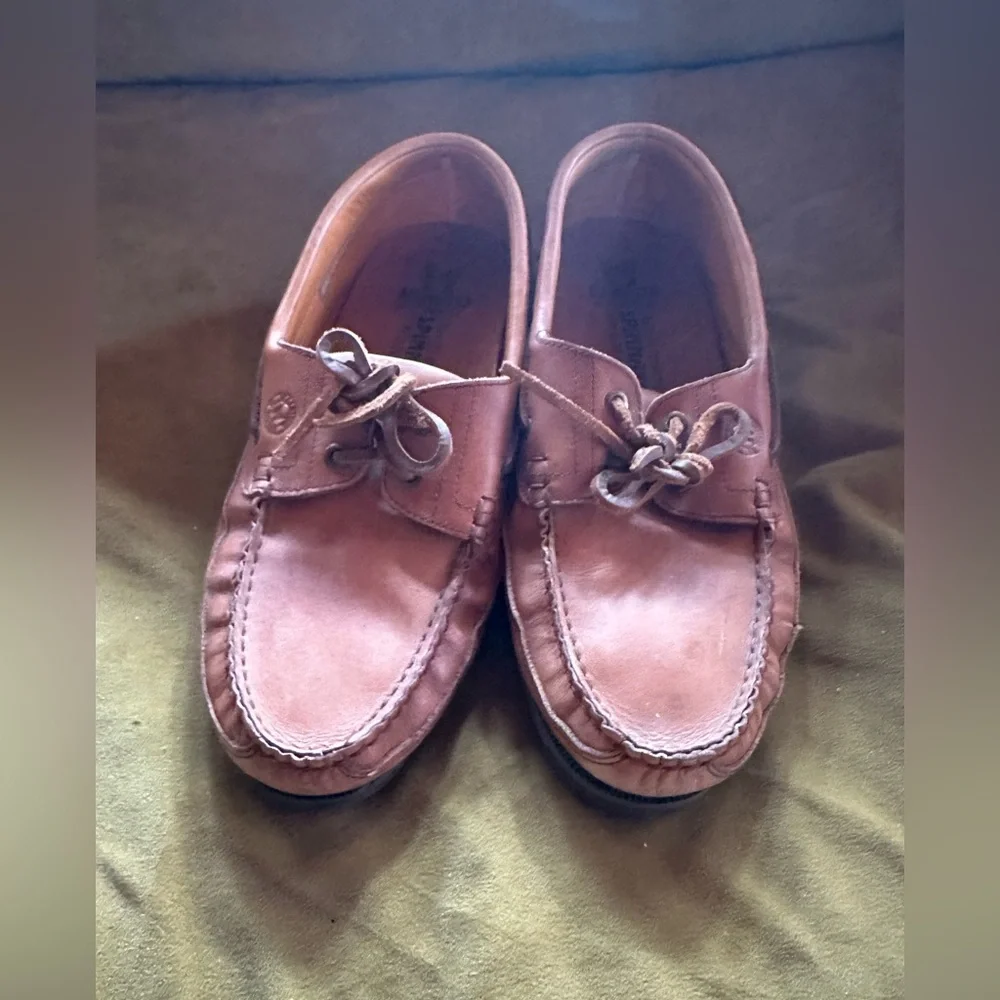 NWOT Discontinued Mephisto Spinnaker Leather Boat Shoes—Men’s 10.5